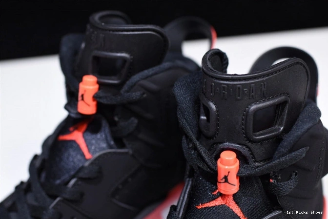 1st Kicks Shoes 384664- 1205 black air infrared retro jordan 6 AllSeason 1111